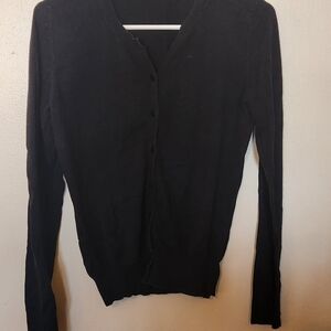 Merona Women's Black Cardigan Sweater